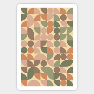 Random Shapes - Pattern #8 Sticker